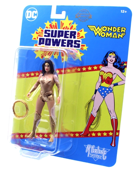 DC Super Powers Actionfigur # 42: Wonder Woman 13 cm von McFarlane (Gold Chase)